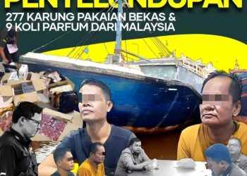 JPU Kejati Riau Terima Penyerahan Tersangka dan Barang Bukti Perkara Dugaan TP Kepabeanan