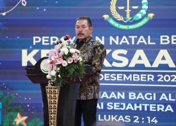 Jaksa Agung Harapkan Spirit Natal Wujudkan Penegakan Hukum Humanis, Dilandasi Kasih Sayang & Cinta Kasih”