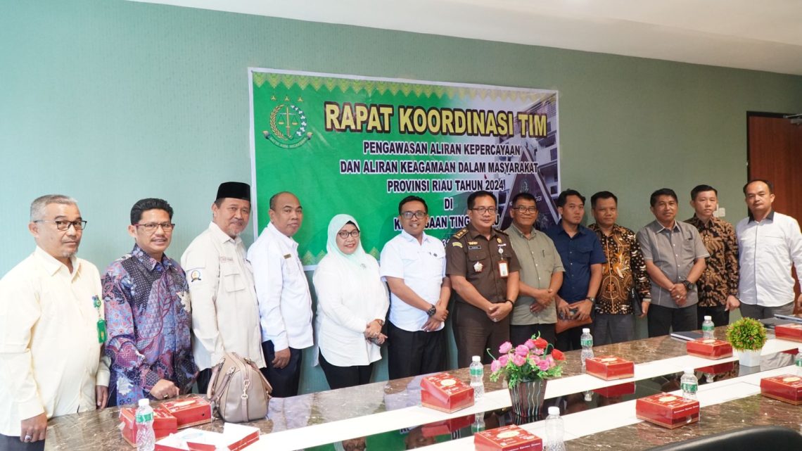 Kasi B bidang Intelijen Kejaksaaan Tinggi Riau Pimpin Rakor PAKEM