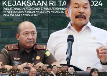 Wakajati Riau Mengikuti Pembukaan Rakernas Kejaksaan RI Tahun 2024 secara virtual