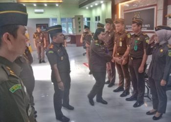 Aswas Kejati Riau Melakukan Inspeksi Umum dan Khusus di Kejari Kampar