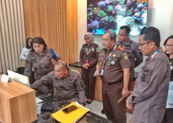 Aswas Kejati Riau Melakukan Inspeksi Umum di Kejari Siak