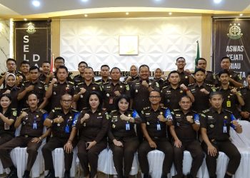 Aswas Kejati Riau Melakukan Inspeksi Umum Di Kejaksaan Negeri Rokan Hilir 