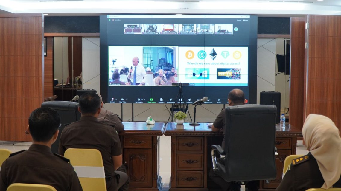 Wakajati Riau Ikuti FGD Penanganan Barang Bukti Aset Kripto Dalam Perkara Pidana