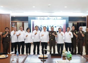 Kajati Riau Rapat Monitoring, Evaluasi Pakem & Eksistensi Posko Perwakilan Kejaksaan RI