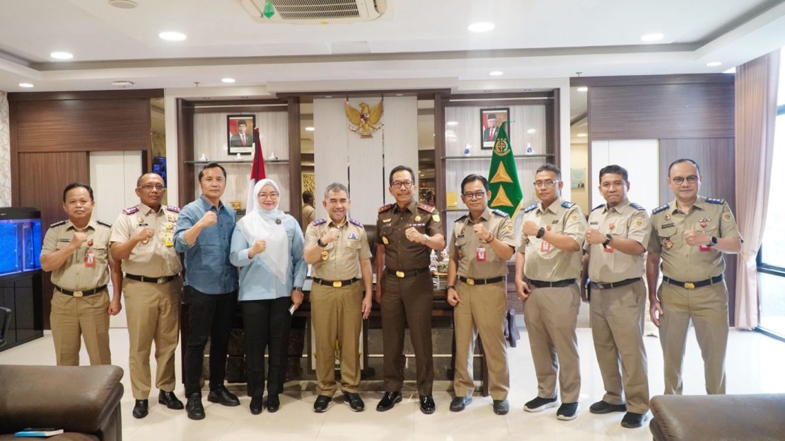 Harapkan Kolaborasi & Sinergitas, Kakan Wilayah BPN Silaturahmi dengan Kajati Riau