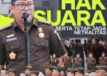 Aspidsus Kejati Riau Penerima Apel Kerja Pagi