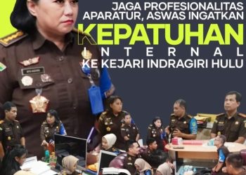 Aswas Kejati Riau Melakukan Inspeksi Umum di Kejari Indragiri Hulu 