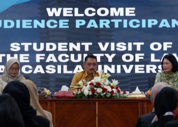 Kabiro Umum Kejagung Terima Audiensi Mahasiswa Universitas Pancasila 