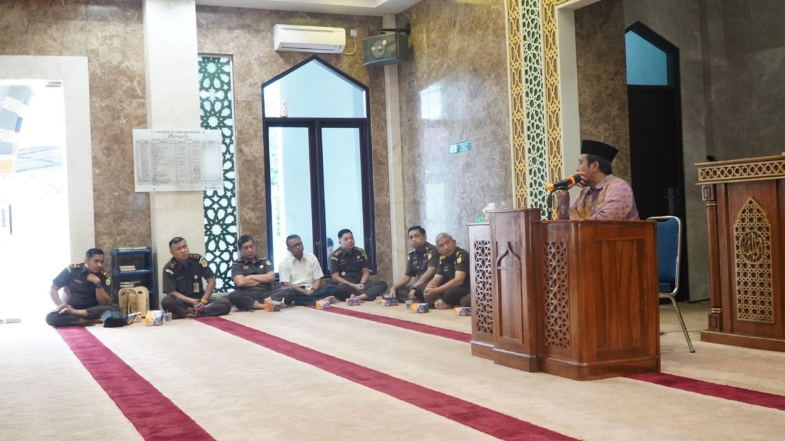 Ust. Dr. H. Saidul Amin Ajak Pegawai Kejati Riau Sambut Ramadhan dengan Rasa Sukacita
