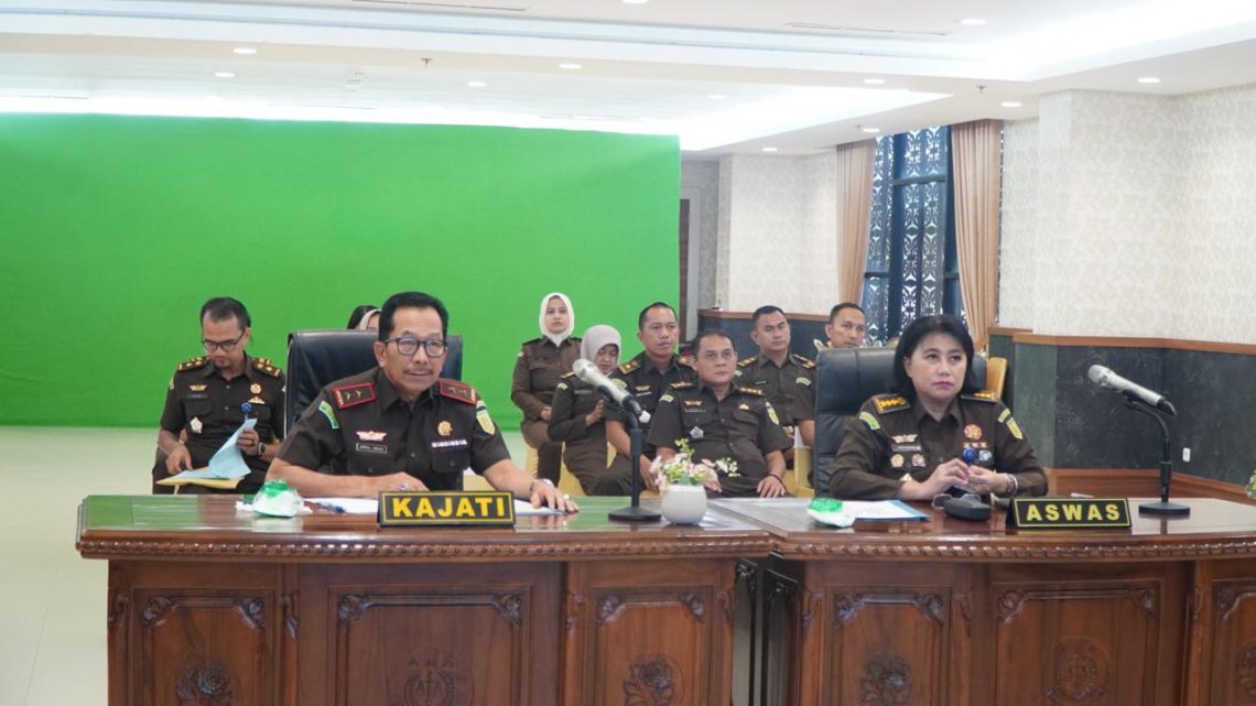 Kajati Riau Mengikuti Pelaksanaan Pra Musrenbang Pengawasan Tahun 2024