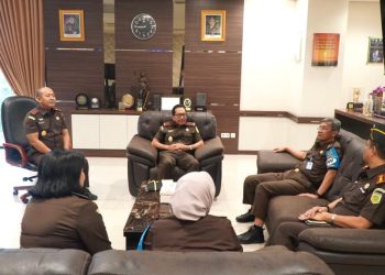 Inspektur Keuangan Jamwas Kejagung RI Melakukan Inspeksi Khusus di Kejati Riau