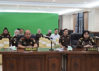 Wakajati Riau Mengikuti Kegiatan Musrenbang Kejaksaan RI Tahun 2024 secara virtual