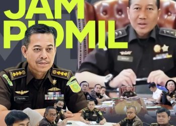 Aspidmil Kejati Riau Ikuti Pengarahan & Evaluasi Kinerja Triwulan Secara Virtual