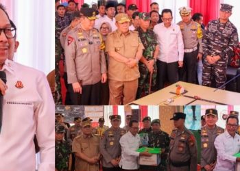 Kajati Riau Bersama Forkopimda Melakukan Peninjauan Pos Mudik Lebaran 2024