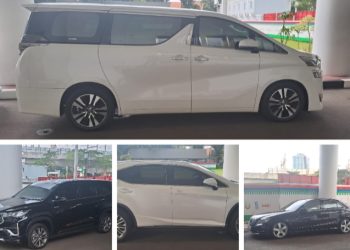 Penyidik Jampidsus Sita Eksekusi 4 Mobil Mewah Milik tersangka HM dan RI 