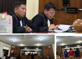 JPU Kejari Rohil Tuntut Terdakwa “RR” 7 Tahun dan Terdakwa “IS” 6 Tahun Penjara