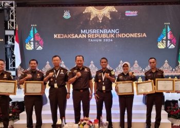 Kejaksaan RI Berikan Penghargaan Kepada Satker NKA Terbaik Tahun 2023