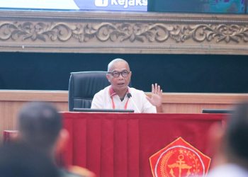 JAM-Intelijen Prof. Dr. Reda Manthovani Berikan Materi di Acara Rakornas PM TNI 2024