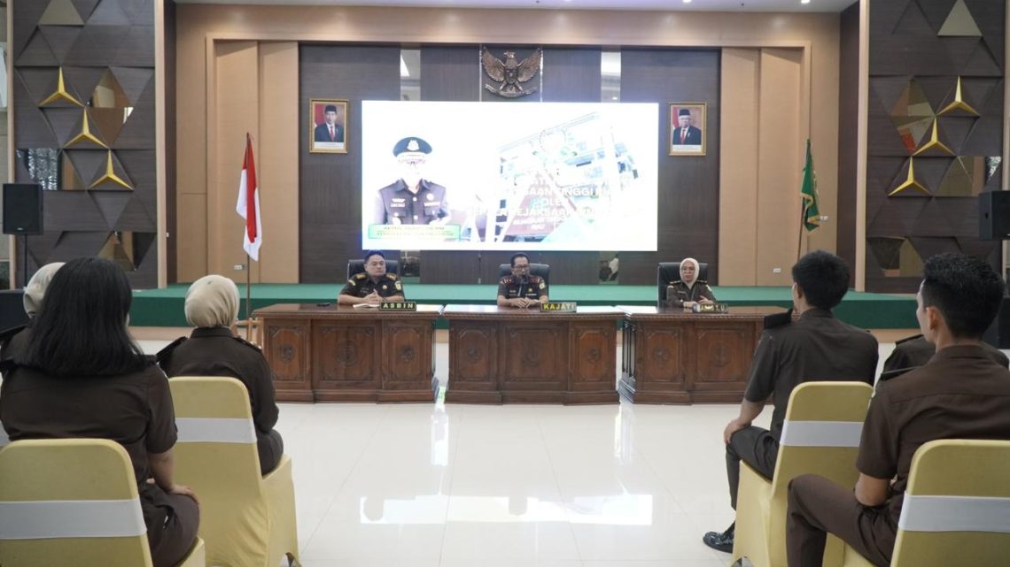 Hari ini, Kajati Riau Beri Pengarahan pada CASN Wilayah Hukum Kejaksaan Tinggi Riau