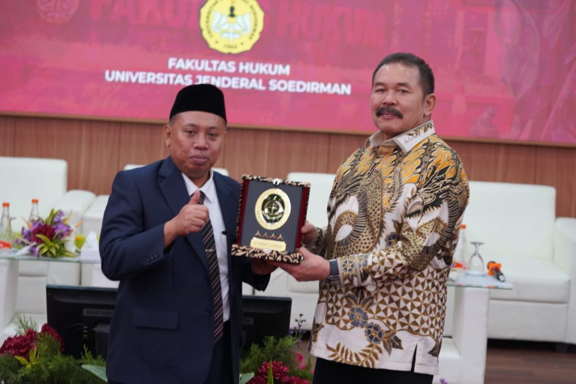 Seminar Nasional Dies Natalis Fakultas Hukum Unsoed ke- 43, Jaksa Agung Keynote Speech