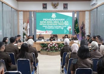 Kajati Riau Kunjungan Kerja ke Kejaksaan Negeri Siak