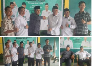 Bacabup H. Fuad Ahmad Kembalikan Formulir Cakada ke PKB Rohil