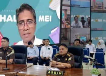 Plh. Asbin Kejati Riau Mengikuti Halo RB Mei 2024 dalam Rangka Pelayanan Publik Nasional