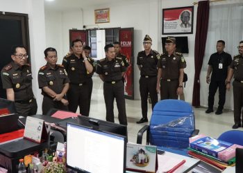 Kajati dan Ketua IAD Wilayah Riau Kunker serta Melakukan Supervisi di Kejari Bengkalis 
