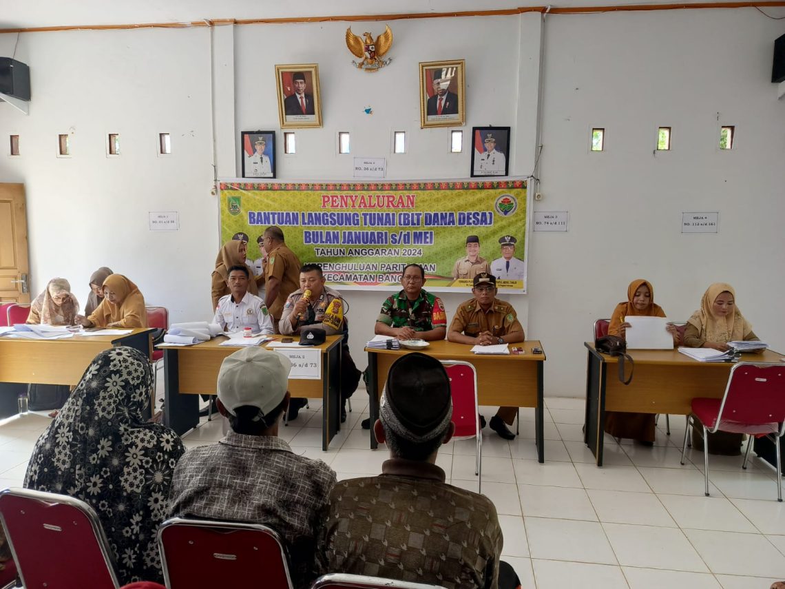 Kegiatan Ketahanan Pangan Kepenghuluan Parit Aman, 161 Warga Miskin Dapat BLT