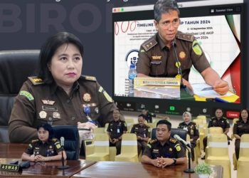 Aswas Kejati Riau mengikuti Kegiatan Strategi Optimalisasi AKIP Kejaksaan RI