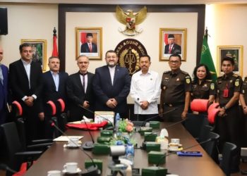 Duta Besar Republik Iran Percaya, JAM-Pidum Kawal Penanganan Perkara Kapal MT Arman 114 