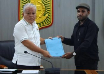 Aliansi Masyarakat Papua Anti Korupsi Audiensi dengan Kapuspenkum Kejagung 