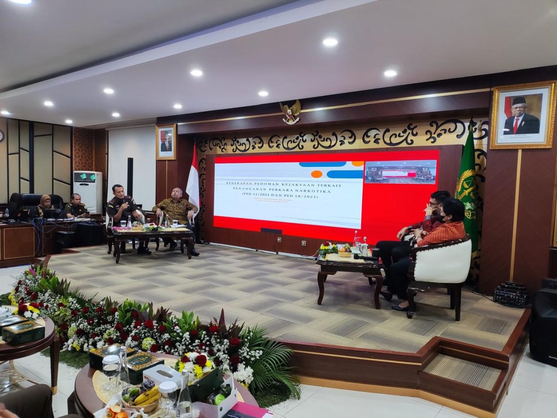 Jaksa Dijamin Undang- undang Ajukan Tuntutan Hukum Atas Perkara Narkoba