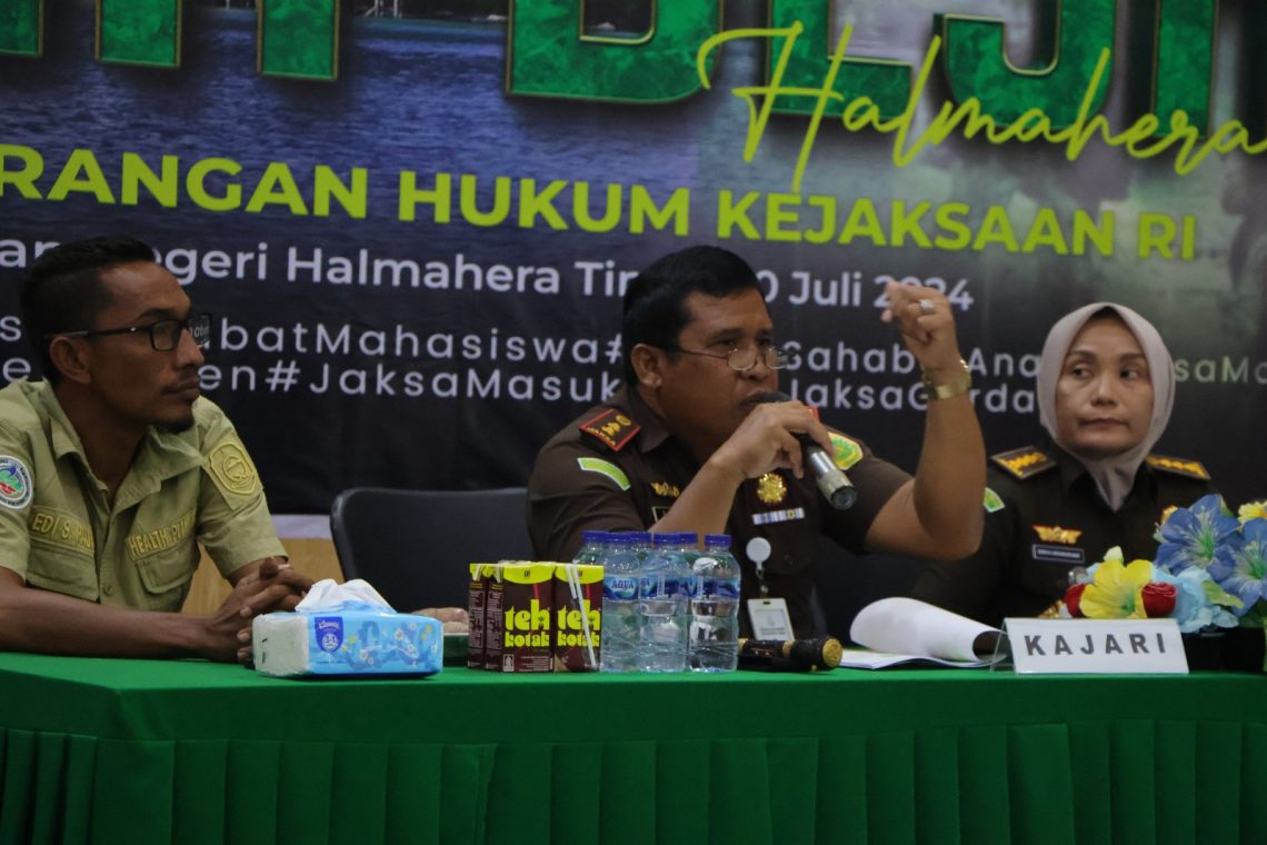 Jaga Desa, Puspenkum Kejagung Melakukan  Penyuluhan Hukum di Halmahera Timur