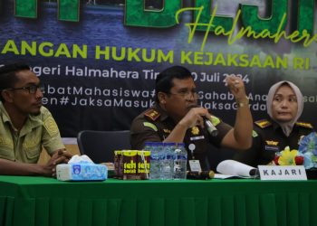 Jaga Desa, Puspenkum Kejagung Melakukan  Penyuluhan Hukum di Halmahera Timur
