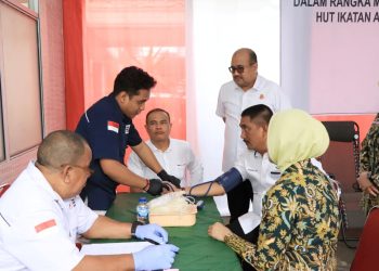 Kejaksaan Tinggi Maluku Gelar Kegiatan Donor Darah Sempena HBA ke 64 dan IAD ke 24