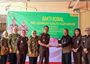 Kejaksaan Tinggi Riau Gelar Bhakti Sosial dan Anjaksana di Kediaman Purnaja
