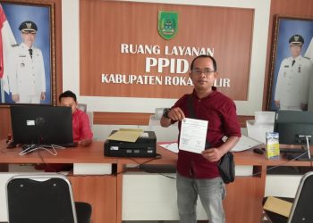 DPD GRRPH-RI Rokan Hilir Melakukan Permintaan Informasi Publik ke PPID