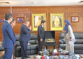 JAM- Datun Kejagung Melaksanakan Courtesy Call ke Jaksa Agung Brunei Darussalam 