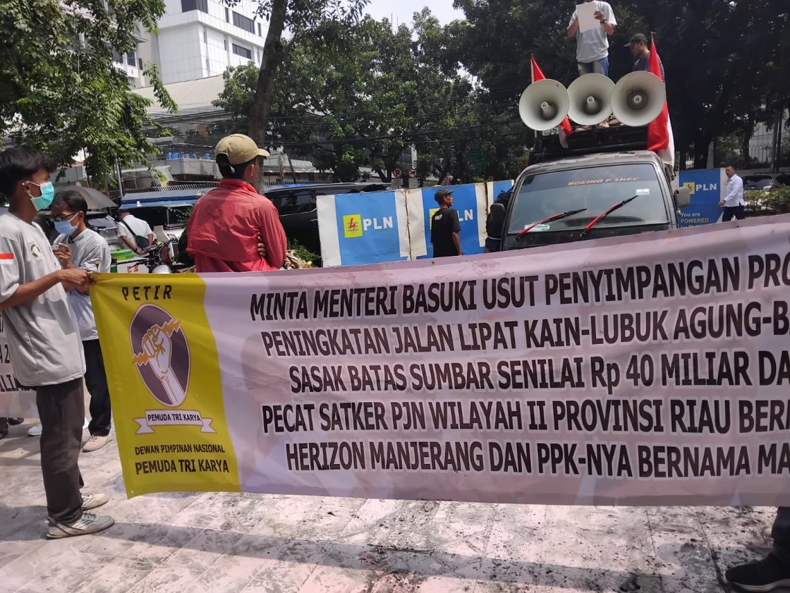 Banyak Proyek Bermasalah, PETIR Minta Menteri Basuki Pecat Pejabat BPJN Riau