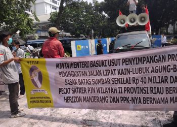 Banyak Proyek Bermasalah, PETIR Minta Menteri Basuki Pecat Pejabat BPJN Riau