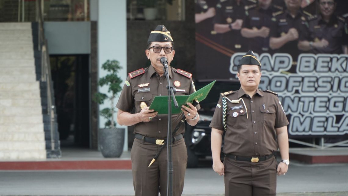 Apel Kerja Pagi, Kajati Riau sampaikan 3 Poin yang Menjadi Perhatian Seluruh Jajaran