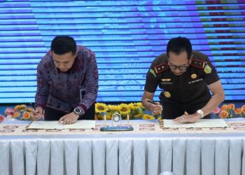 Kejaksaan Tinggi Riau dan BRI Regional Office Pekanbaru teken MoU Kerjasama 