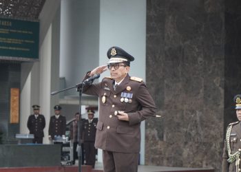 Kajati Riau Pimpin dan Menjadi Inspektur Upacara dalam Rangka HUT Kemerdekaan RI