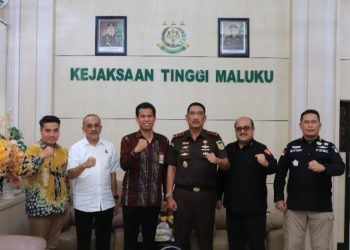 Kajati Maluku Terima Silaturahmi Kepala OJK Provinsi Maluku