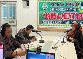 Kejari Rohil Jelaskan Bahaya Judi Online dan Jerat Hukumnya di RRI 01 Pekanbaru