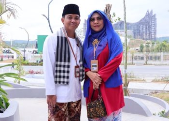 Wamen ATR/Waka BPN Ikuti Upacara Kemerdekaan di IKN Mengenakan Baju Adat Betawi