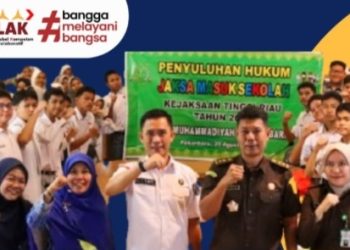 Program JMS Kejaksaan Tinggi Riau Menyasar ke SMK Muhammadiyah 2 Kota Pekanbaru 