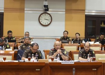 Kejagung RI Rapat Kerja dengan Komisi III Bahas Laporan Keuangan dan LHP BPK 2023